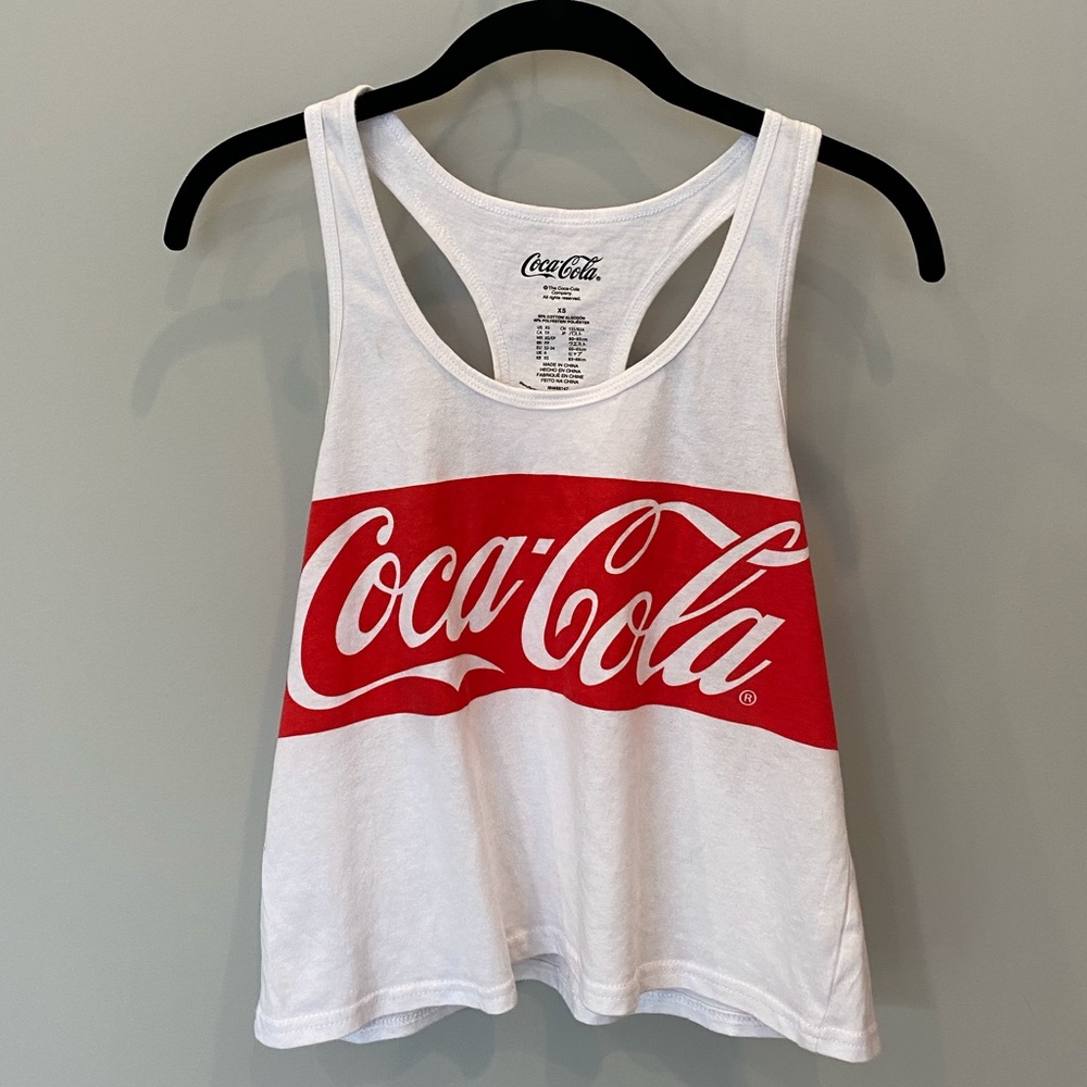 Forever 21 Coca Cola Crop Top Tank
